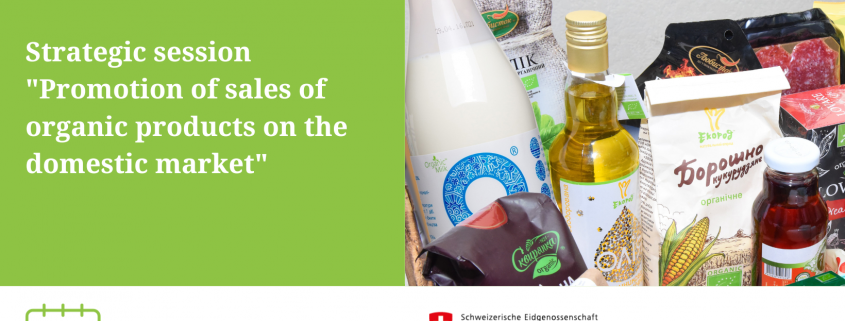 Strategic session "Promotion of sales of organic products on the domestic market"