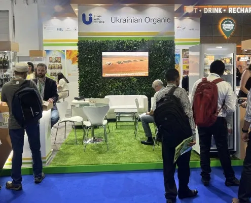 National Stand of Ukraine at the Middle East Organic & Natural Products Expo