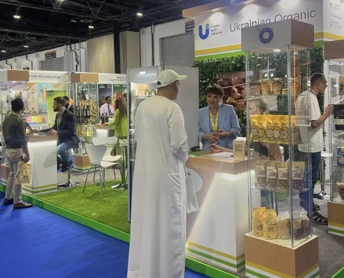 National Stand of Ukraine at the Middle East Organic & Natural Products Expo