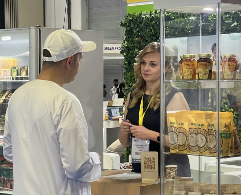 National Stand of Ukraine at the Middle East Organic & Natural Products Expo