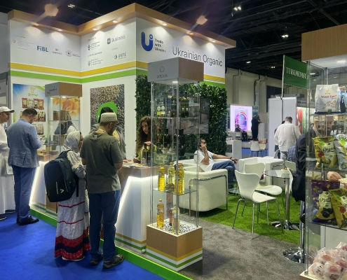 National Stand of Ukraine at the Middle East Organic & Natural Products Expo