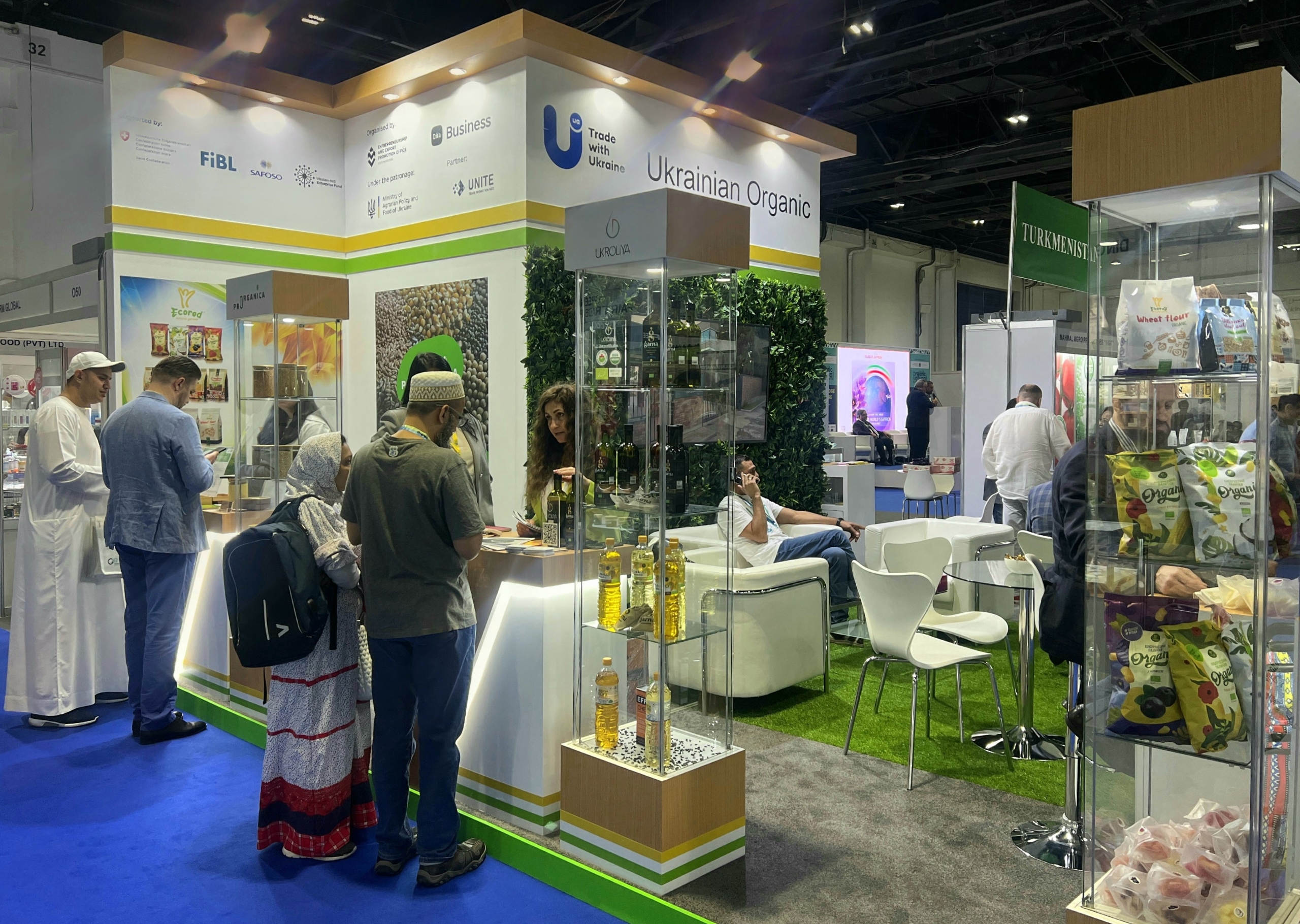 National Stand of Ukraine at the Middle East Organic & Natural Products Expo