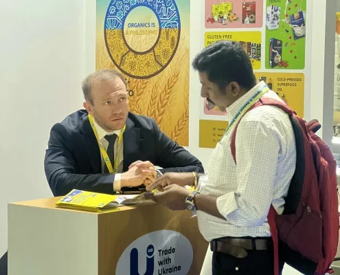 National Stand of Ukraine at the Middle East Organic & Natural Products Expo