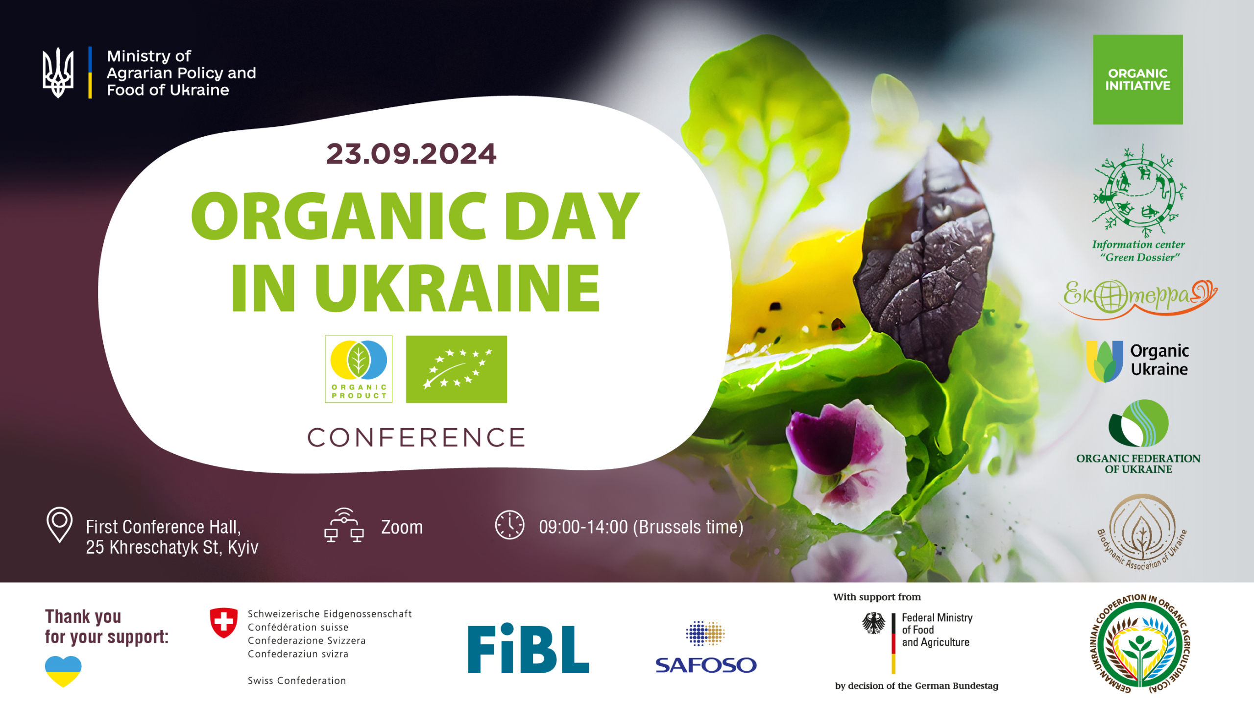 Organic Day in Ukraine 2024 Conference