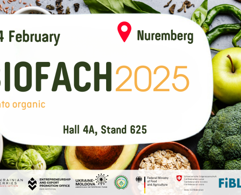 Ukrainian organic sector exporters invited to exhibit at the BIOFACH 2025